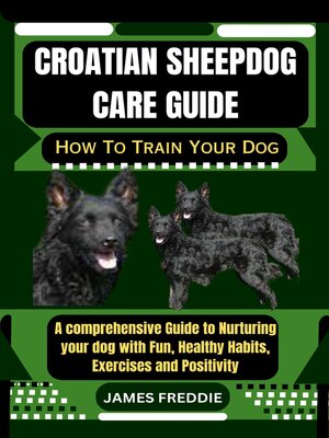 cover image of Croatian Sheepdog care guide